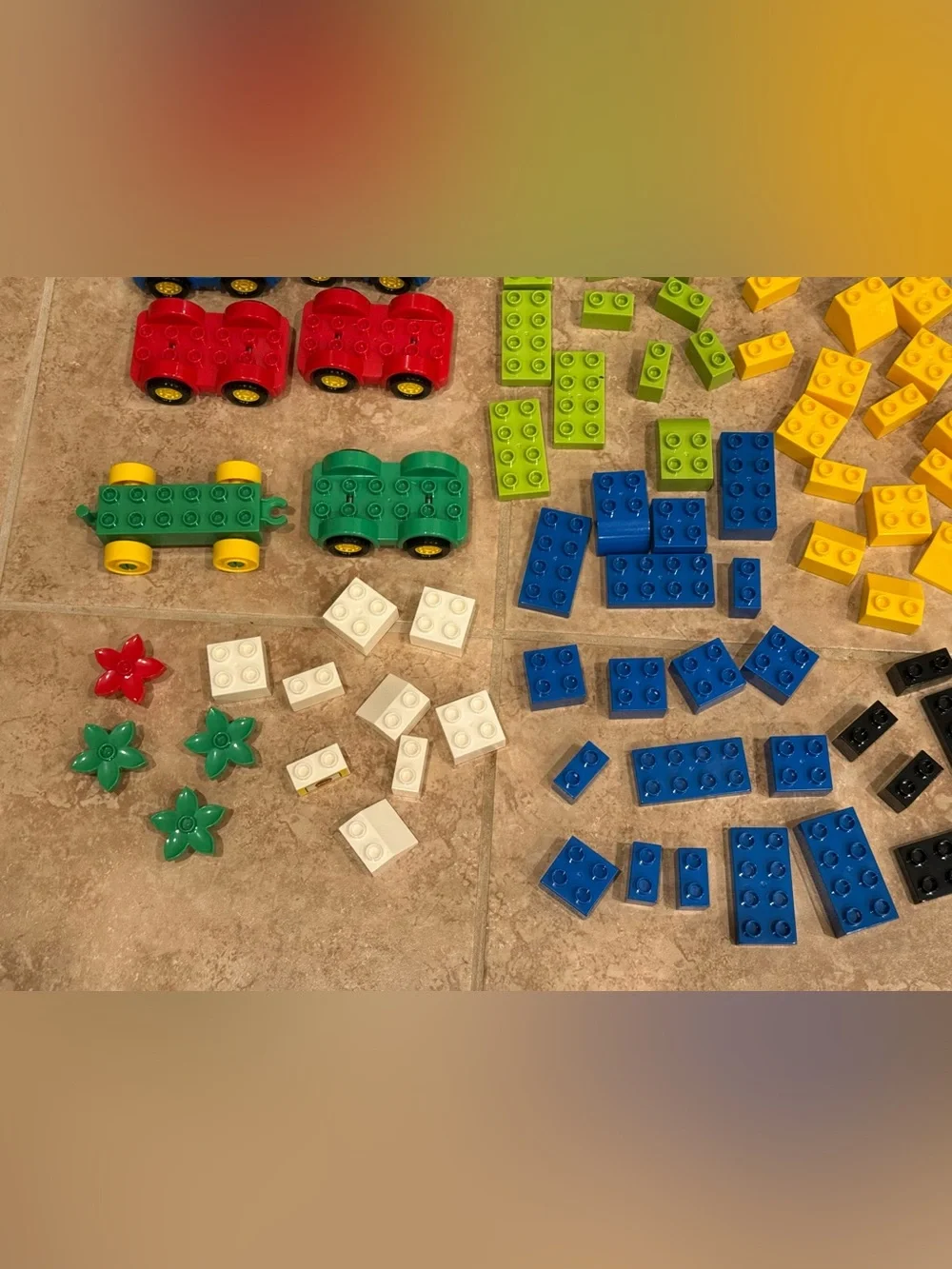 Duplo compatible Lakeshore Learning Jumbo Building Bricks Starter Set 121 pieces